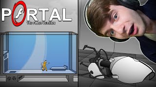 Portal in 2-D! | Portal: The Flash Version Full Walkthrough Livestream