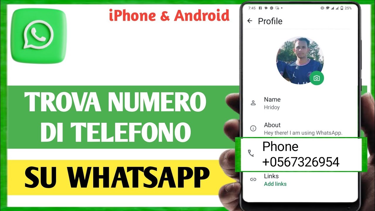 trovare dal numero di telefono