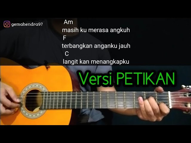 Kunci Gitar BINTANG DI SURGA - Peterpan | Petikan Mudah class=