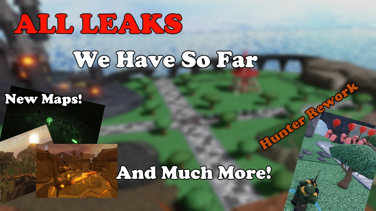 All Leaks That We Have So Far Tower Defense Simulator Viral Trends - roblox tds military base skins