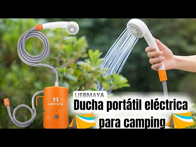 Ducha LIEBMAYA eléctrica portátil camper. La mejor ducha para camping 