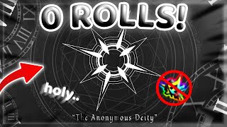 I Got These Rare Dev Auras With 0 Rolls.. Sols Rng