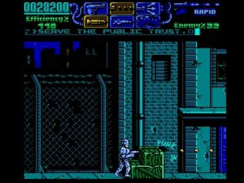 Видео: RoboCop 3 (NES): Полное Прохождение