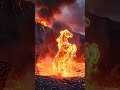 #volcano horse ##viral #fire