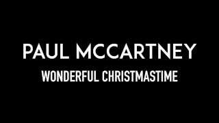 PAUL McCARTNEY | Wonderful Christmastime | Lyrics