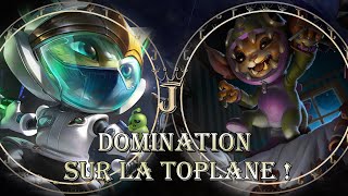 DOMINATION SUR LA TOPLANE ! KENNEN VS GNAR PATCH 14.10