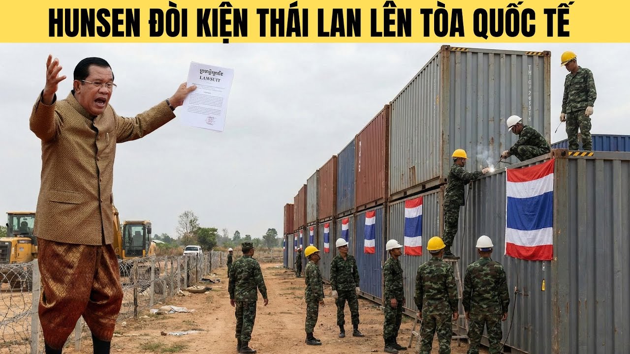 Hunsen bác bỏ Tòa Quốc Tế về đường lưỡi bò giờ lại muốn Tòa đòi hộ đất