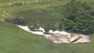 Blimp crashes after flying over US Open