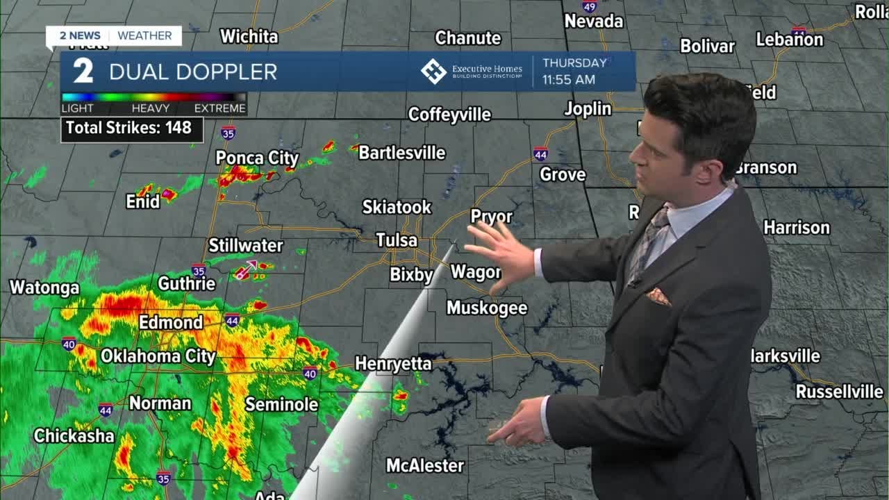 Showers on the way - YouTube