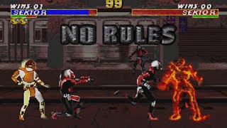 Mortal Kombat No rules Sector Сбой в программе Mortal kombat