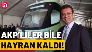 Ekrem İmamoğlu, 420 yolcu kapasiteli yeni elektrikli metrobüsleri tanıttı!