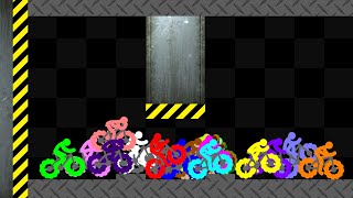 Shutter Crush 12 - Survival Bicycle Race in Algodoo screenshot 3