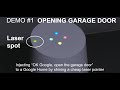 Light Commands Demo #1 - Opening Garage Door