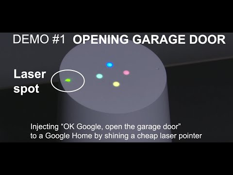 Light Commands Demo #1 - Opening Garage Door