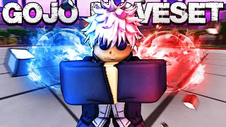 GOJO Moveset is INSANE in Heroes Battlegrounds ROBLOX