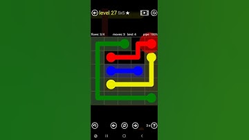How To Solve Flow Free Regular Pack Level 27 5x5 Board Easy Walk Through Solution Walkthrough