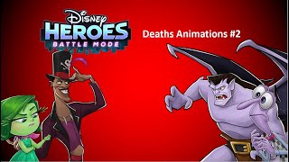 Disney Heroes Battle Mode - Deaths/Defeats Animations (Part 2)