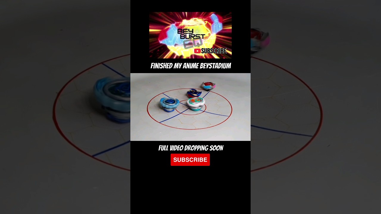 DIY Giant Anime Beystadium!!! 
