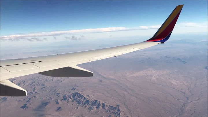 Southwest Airlines - Full Flight POV: Phoenix, AZ (PHX) to Orange County, CA (SNA)