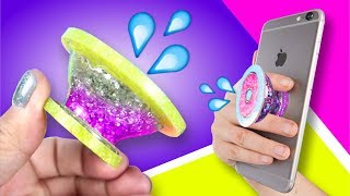 POPSOCKET LIQUIDO casero! PERFECTO para TIKTOK - Soporte para Celular ⭐ Así o más fácil ⭐ DIY