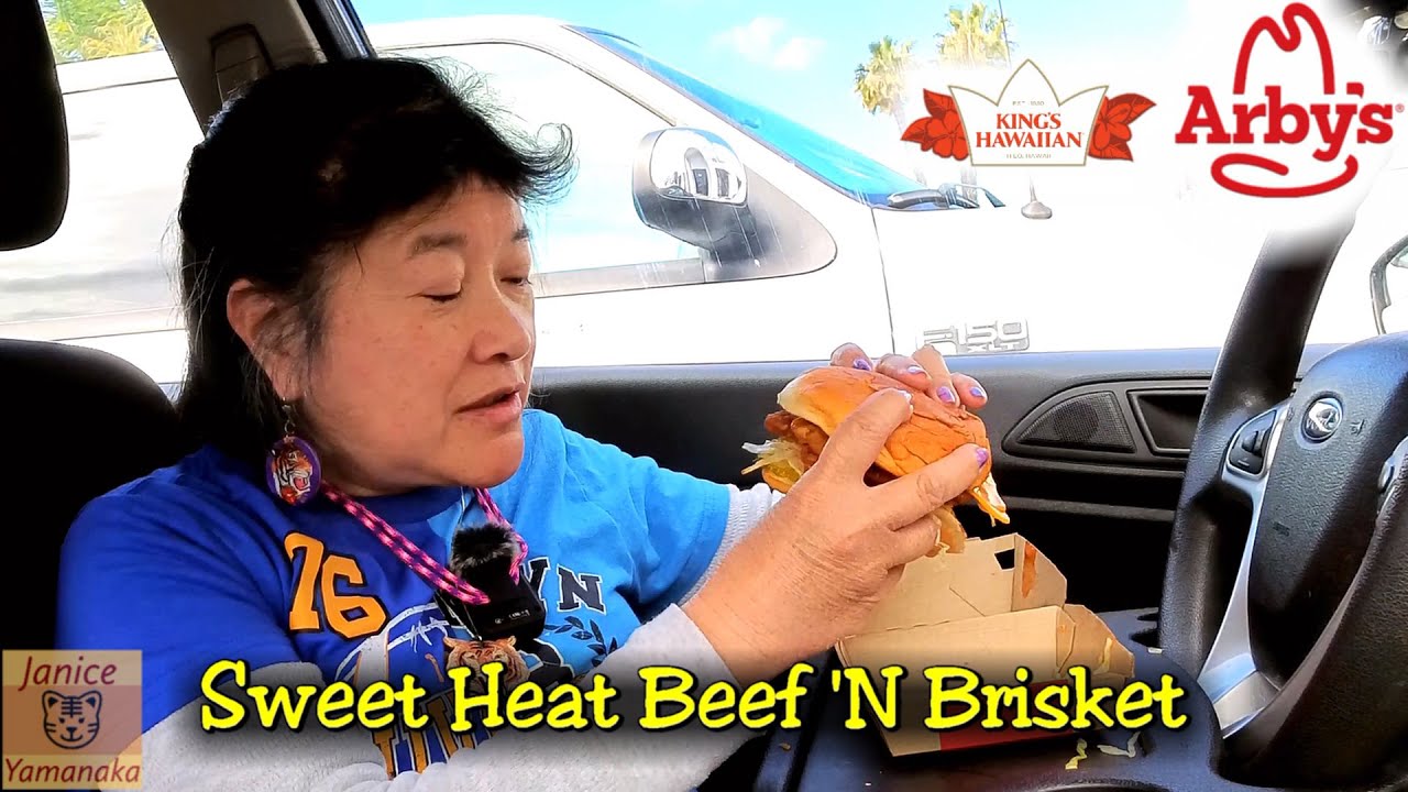 LIMITED TIME King's Hawaiian Sweet Heat Beef and Brisket Sandwich at