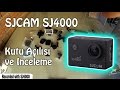 SJCAM SJ400 Aksiyon kamera Kutu Açılış ve İncelemesi (SJ4000 ile çekildi)!