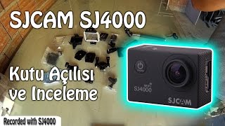 SJCAM SJ400 Aksiyon kamera Kutu Açılış ve İncelemesi (SJ4000 ile çekildi)!