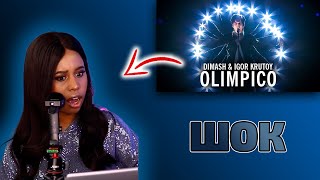 ПОДНИМИТЕ ЕЙ ЧЕЛЮСТЬ! / Tyra Thompson: Димаш - Olimpico (Димаш реакция)
