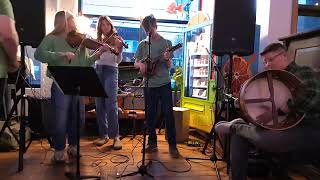 Orson and Friends play Celtic Medley on St. Patty's Day at Fizz Ed