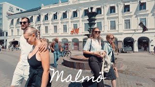 Malmö Sweden Walking Tour 4k July 2022 Tourist Attractions & Best Places to Visit 🇸🇪
