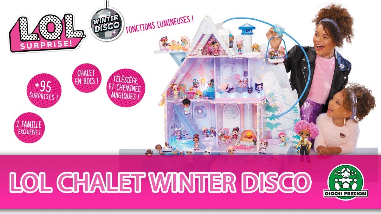 L.O.L Surprise / Chalet Winter Disco / Pub TV / Giochi France