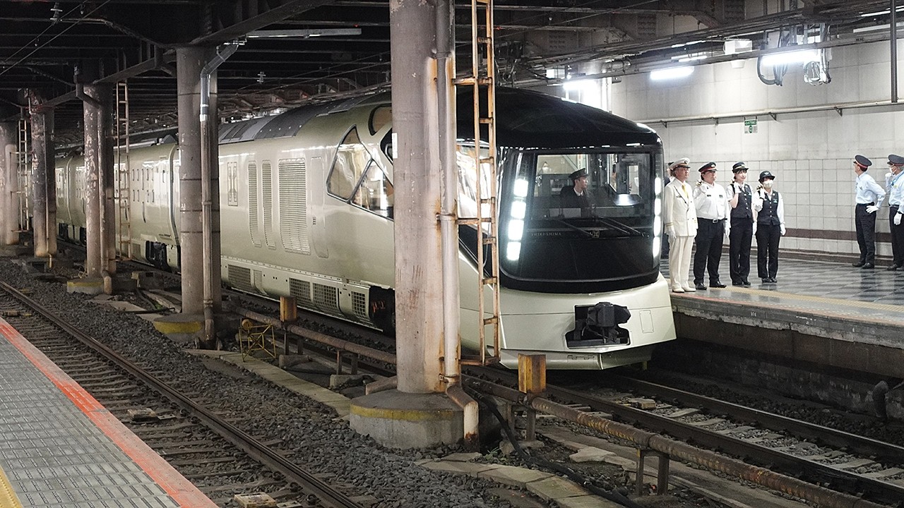 TRAIN SUITE 四季島 2026年5月25日 上野駅ミュージックホーン - YouTube