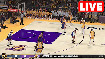 NBA LIVE🔴 Denver Nuggets vs Los Angeles Lakers | Game 4 - 27th April 2024 | NBA Full Game - NBA 2K24