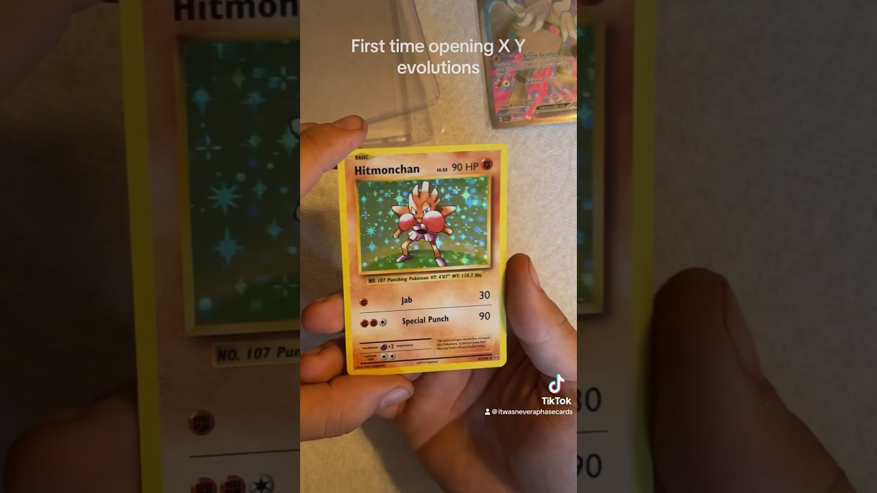 Pokémon XY Evolutions Holo Rare Pull!