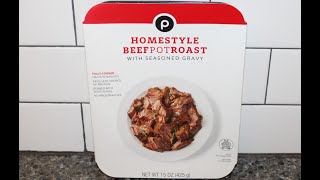 Publix Homestyle Beef Pot Roast with Seasoned Gravy Review by Lunchtime Review 861 views 1 day ago 8 minutes, 2 seconds