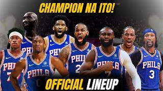PHILADELPHIA 76ERS OFFICIAL AND FINAL LINEUP 2026-27 | LEBRON JAMES & JAYLEN BROWN!