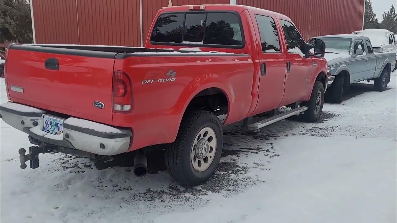 2006 6.0 powerstroke cold 🥶 start 3 degrees - YouTube