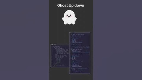 CSS Ghost Animation #Shorts