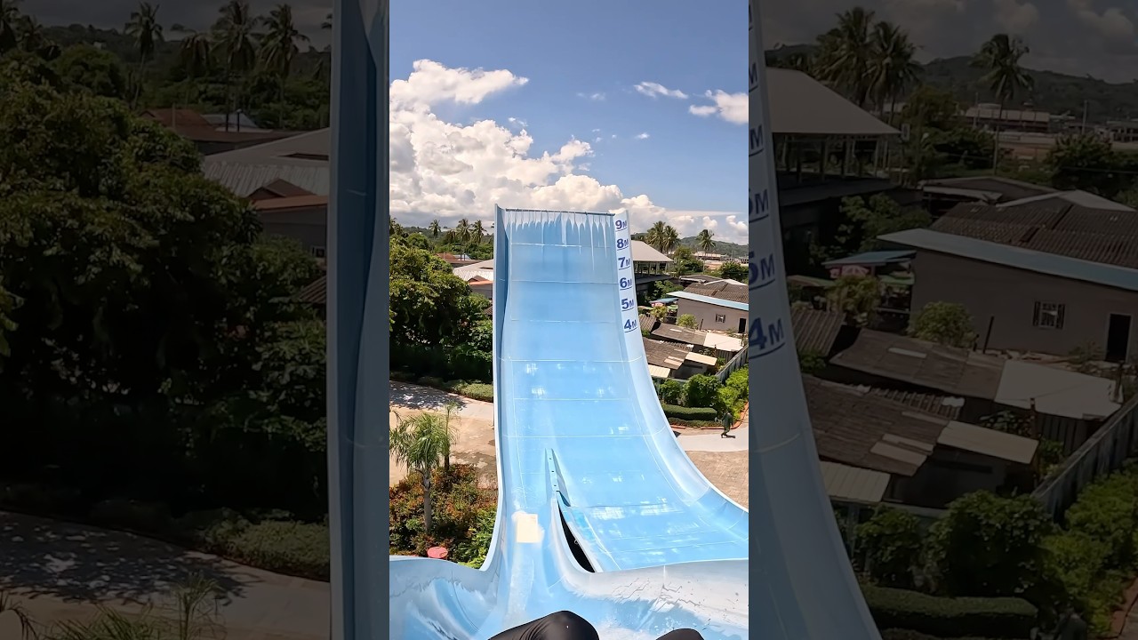 Splash Jungle Water Park in Phuket, Thailand - Boomerango Water Slide