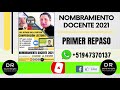 NOMBRAMIENTO DOCENTE 2021 | PRIMER REPASO COMPRENSIÓN LECTORA 100% PRÁCTICO | MÉTODO "DARO"