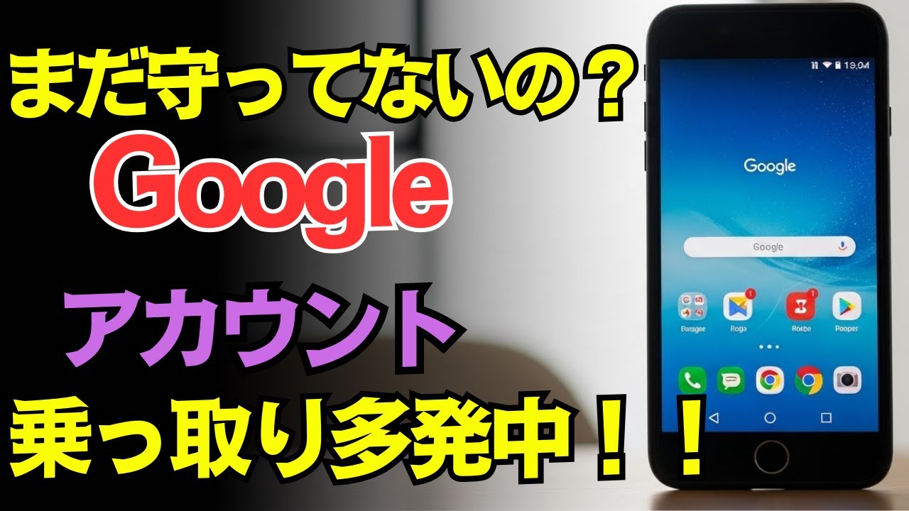 【永久ロックの危険】Googleアカウントが完全に奪われる新手口とは？今すぐ必要な対策３つ