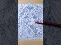 Drawing Fina | Duet Night Abyss #shorts #duetnightabyss #dnacc