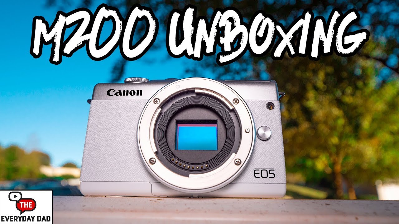 Canon EOS M200 Unboxing and Initial Impressions! MONSTER Budget Video
