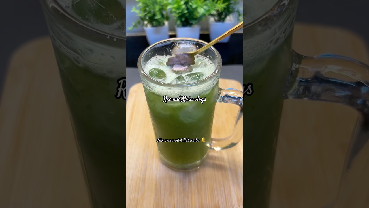 Refreshing drink sugar cane juice 