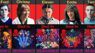 Every Stranger Things Characters Death Episode | Season 1 to 5