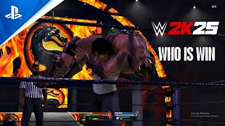 🔥 WWE 2K25 リュウ・カン vs シャオ・カーン – 超リアルなグラフィックで贈る究極のモータルコンバット・ドリームマッチ！ screenshot 4