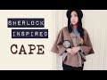 DIY ✂ Sherlock Inspired Reversible Cape