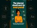Who is the internet actually built for? 🌐 #GAAD #accessibility #digitalinclusion