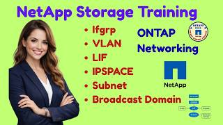 ONTAP Networking Lab for Beginners | Ports, VLANs & LIF Setup #netapp #ontap #storage #itcourse