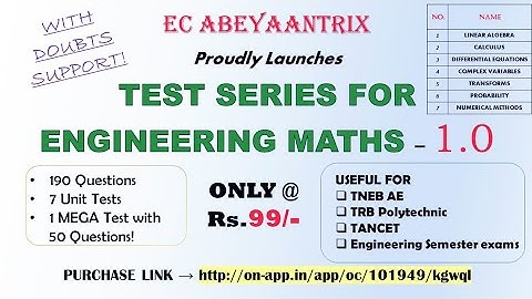 Biggest Launch of New Attempt - 1st Time Ever Update - TNEB AE /TRB/ Tancet Exams